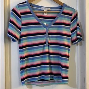 Crop top multi color